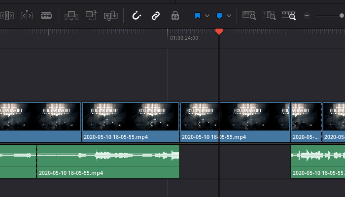 Davinci Resolve 動画と音声のリンクを設定 解除する方法 ミライヨッチ